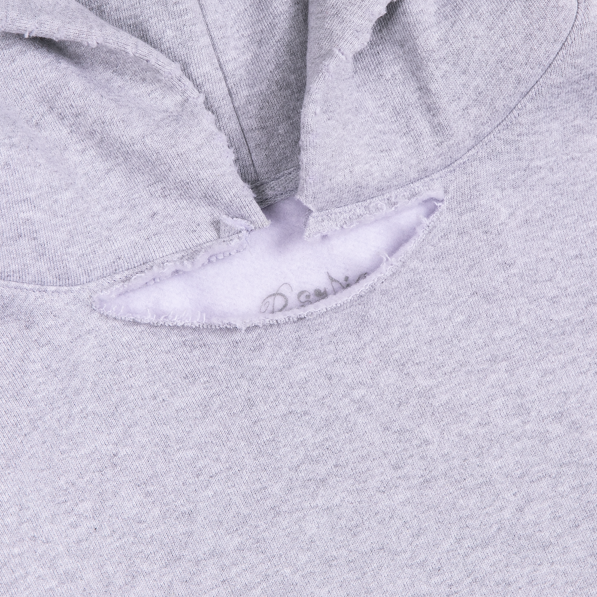 LUX Sudadera con Cuello Cortado