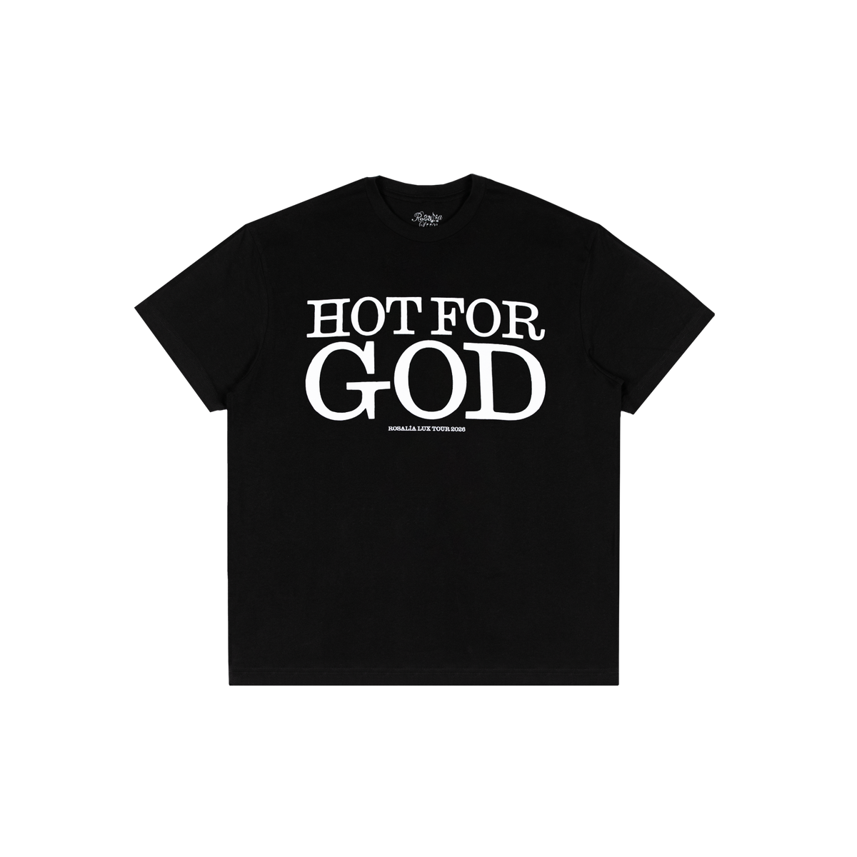 "Hot For God" Camiseta Negra