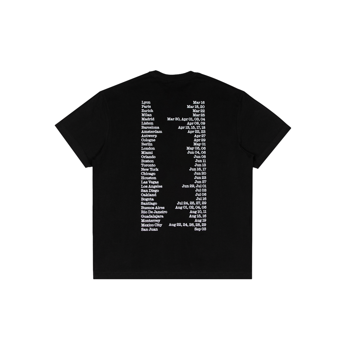 "Hot For God" Camiseta Negra